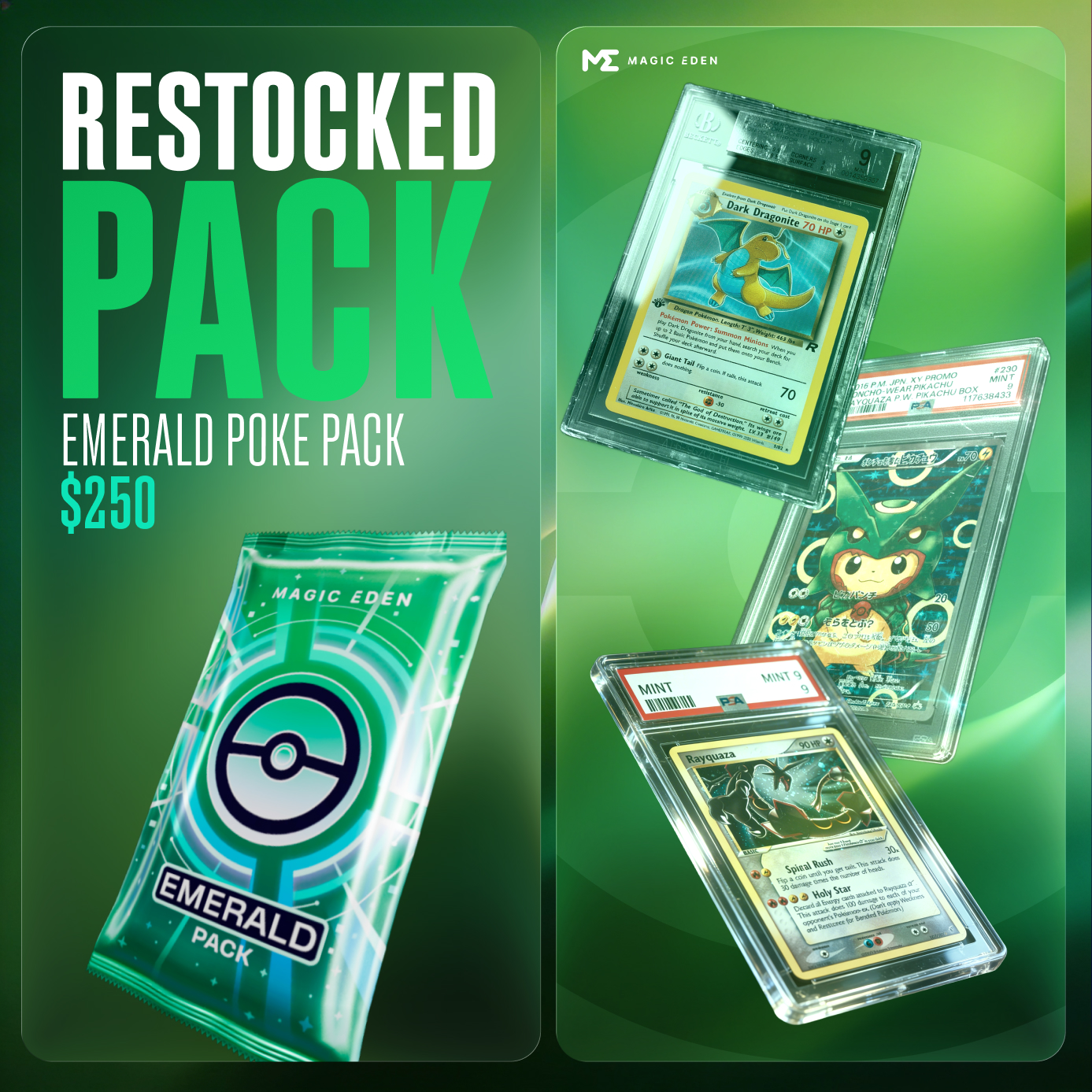 Magic Eden marketplace visual design, 2