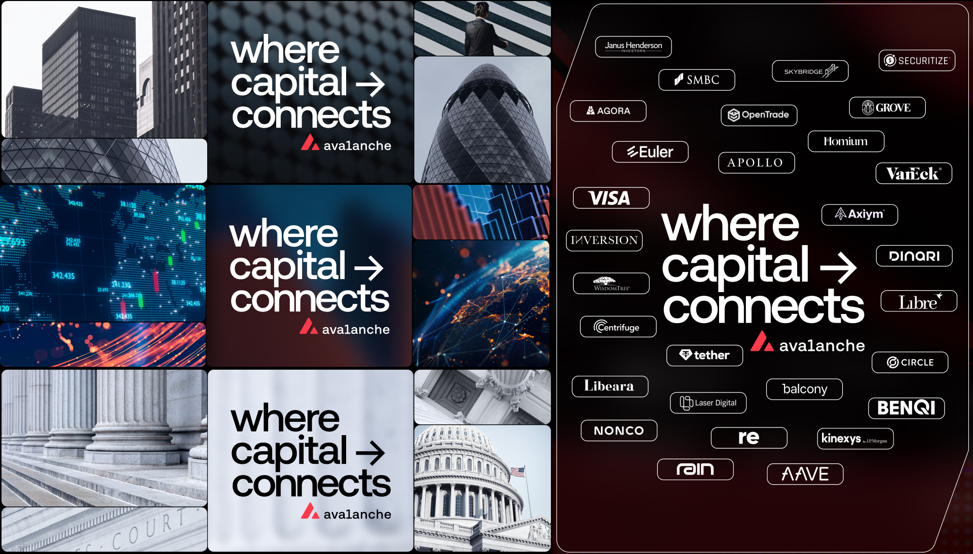 Avalanche Capital Connects campaign visual