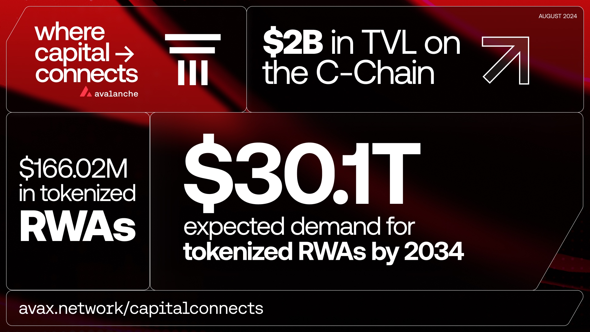 Avalanche Capital Connects campaign visual, alternate design